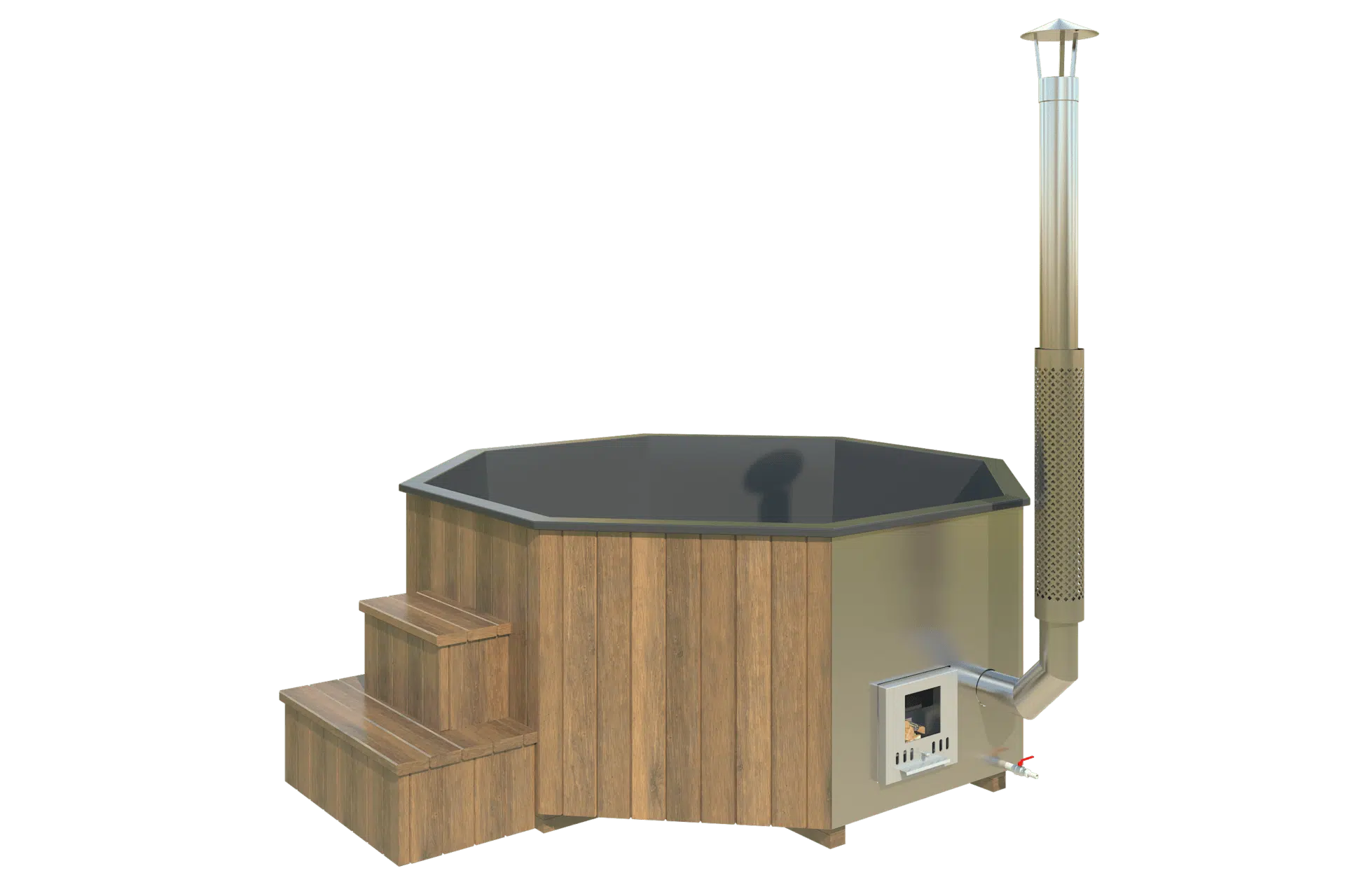 Vildmarksbad Deluxe Hexagonal XL 240